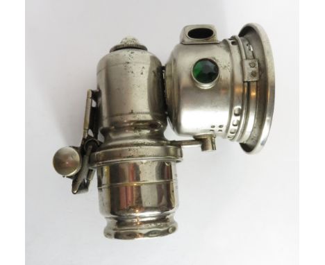 A vintage Lucas bicycle lamp