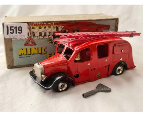 A mimic fire engine in original box