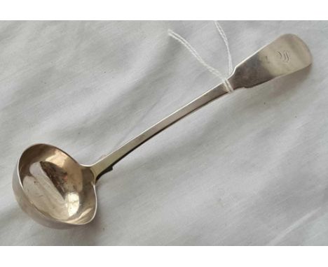 A Georgian Scottish ladle - Glasgow 1824 by JM