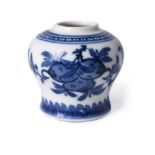 A Chinese blue and white 'Pomegranate' jarlet