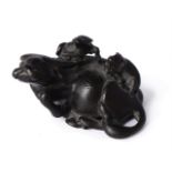 A Chinese bronze 'Buffalo' scroll weight