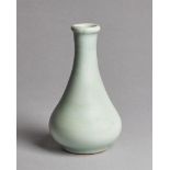 A Chinese celadon bottle vase