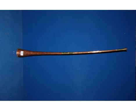 A Copper Hunting Horn