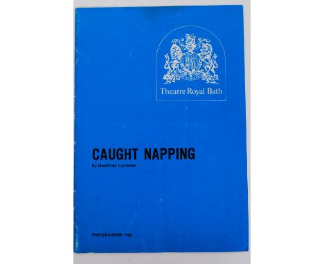 DADS ARMY: An original vintage Theatre Royal Bath theatre programme from ' Caught Napping ' signed by the complete cast, most