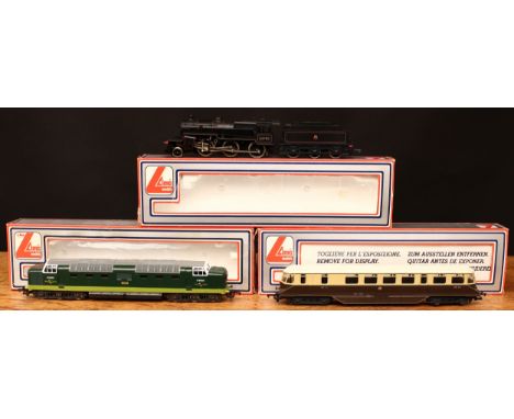 Lima OO Gauge, comprising 205105MWG 'Meld' Deltic diesel locomotive, Class 55, B.R. green livery, No.D9003, boxed; 205120MWG 