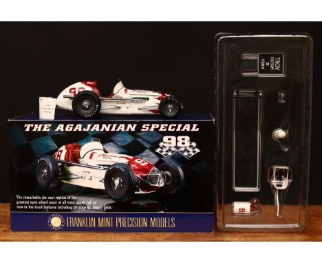 A Franklin Mint Precision Models 1:16 scale The Agajanian Special diecast model, boxed with inner polystyrene packaging piece