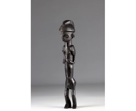 Mbala statue - early 20th century - (Africa R.D.C.) ex JM Desaive, ex Galerie Ph Laeremans (Belgium)Region: AfricaPeriod: ear