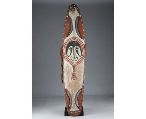 Gope Panel - Papua New Guinea - Coll.Fryer SpainRegion: Papua New GuineaSizes: H=1090mm l=220mmWeight (K): 1.160kgCondition: 