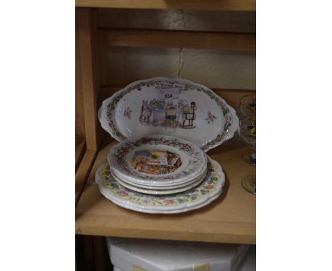 QUANTITY OF CERAMIC ITEMS BY ROYAL DOULTON FROM THE BRAMBLEY HEDGE COLLECTION
