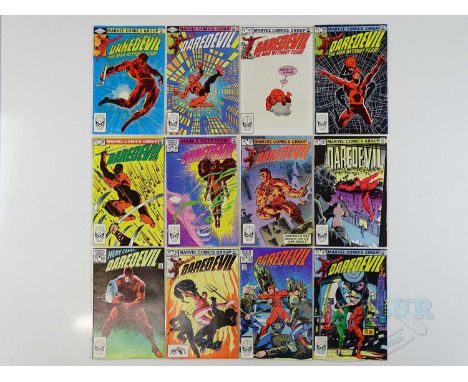 DAREDEVIL #185, 186, 187, 188, 189, 190, 191, 192, 193, 194, 195, 197 (12 in Lot) (1982/83 - MARVEL) Includes First appearanc
