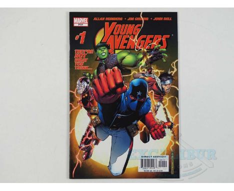 YOUNG AVENGERS #1 - (2005 - MARVEL) Introduction of the Young Avengers - Iron Lad, Patriot, Hulkling, Wiccan, Cassie Lang, Ka