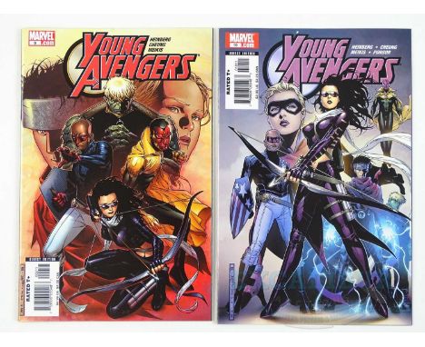 YOUNG AVENGERS #9 &amp; 10 (2 in Lot) - (2006 - MARVEL) First appearance of Kate Bishop as Hawkeye + First Tommy Shepherd - F