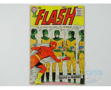 FLASH #105 - (1959 - DC) - First issue to feature the adventures of the Silver Age Flash, after a try-out run in Showcase (th