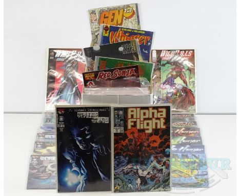 EXCALIBUR LUCKY DIP JOB LOT 330+ COMICS - ECLIPSE, TOP COW, EPIC, FIRST &amp; Other Comic Books - Flat/Unfolded - NB CONDITIO
