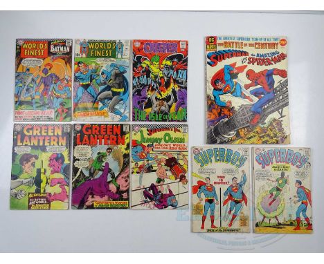 MIXED DC COMIC LOT (9 in Lot) - (DC) Includes DC TREASURY EDITION (1976) #1 SUPERMAN VS. AMAZING SPIDER-MAN + BEWARE THE CREE
