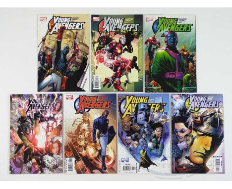 YOUNG AVENGERS #2, 3, 4, 5, 7, 8, 11 (7 in Lot) - (2005/06 - MARVEL) Includes First meeting between Kate Bishop &amp; Stature