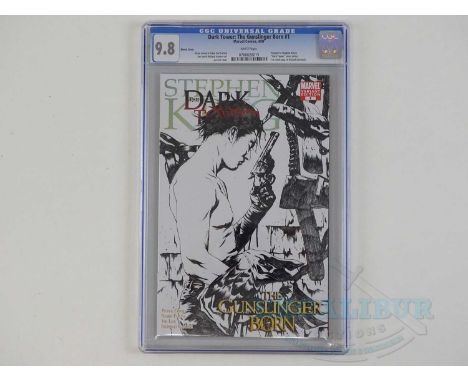 DARK TOWER: THE GUNSLINGER REBORN #1 (2007 - MARVEL) GRADED 9.8 by CGC - Variant Sketch Cover - First comic book appearance o