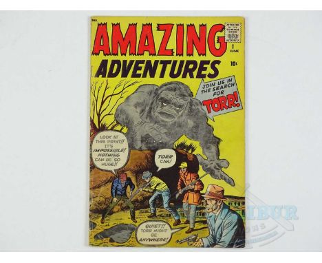 AMAZING ADVENTURES #1 (1961 - MARVEL ) Origin and First appearance of Dr. Droom (the first Marvel-Age superhero), who later b