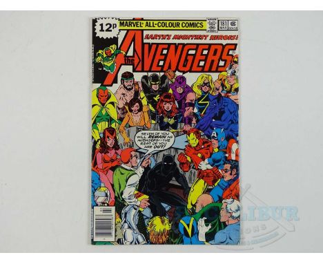 AVENGERS #181 - (1979 - MARVEL - UK Price Variant) - First appearance of Scott Lang (Ant-Man mark II from the Marvel Cinema U