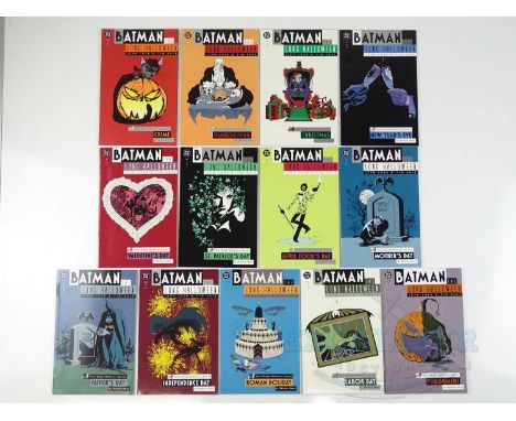 BATMAN: THE LONG HALLOWEEN (13 in Lot) - ALL FIRST PRINTS (1996/97 - DC) - Complete unbroken 13 issue run - Includes #1, 2, 3