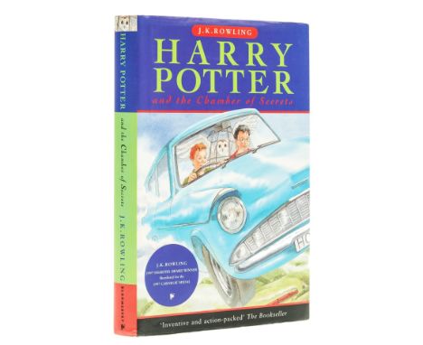 Rowling (J.K.) Harry Potter and the Chamber of Secrets, first edition, first printing, light marginal browning, ink gift insc