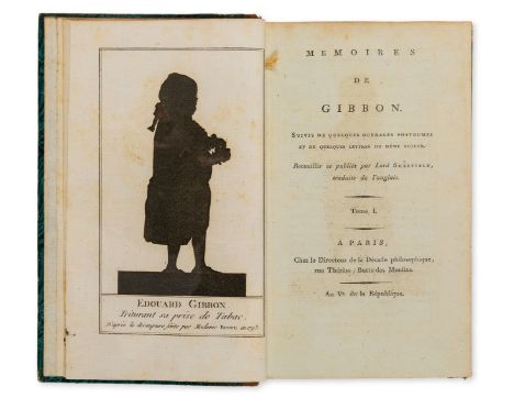 Gibbon (Edward) Mémoires de Gibbon, suivis de quelques ouvrages posthumes et de quelques lettres du même auteur, [translate