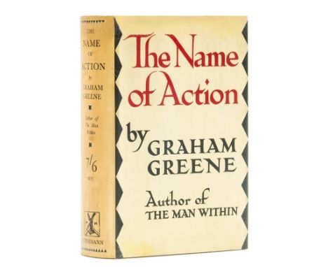 Greene (Graham) The Name of Action, first edition, some light spotting to endpapers, original cloth, light creasing to spine 