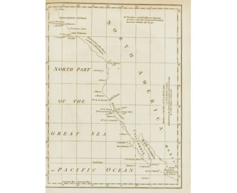 America &amp; The North Pole.- Barrington (Hon. Daines) Miscellanies, first edition, 2 engraved maps (1 folding), 2 engraved 