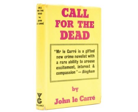 Le Carré (John) Call for the Dead, first edition, ex-library copy with ink stamps to front and rear pastedowns, title, half-t