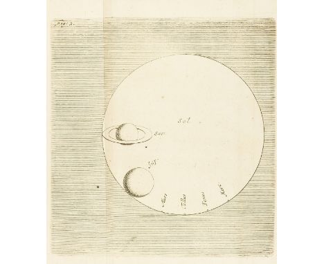 Planets.- Huygens (Christiaan) Kosmotheoros, sive de terris coelestibus, first edition, title with woodcut printer's device, 