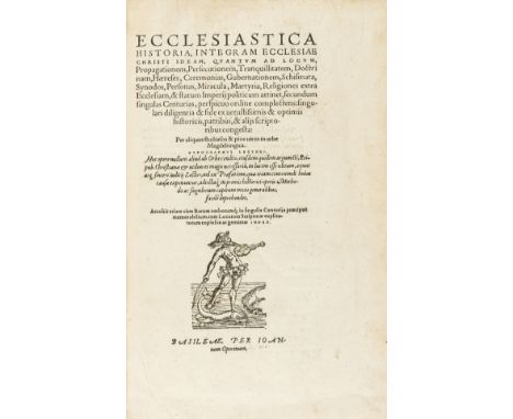 Ecclesiatical history.- Flacius (Matthias) and others. Ecclesiastica historia, integram ecclesiae Christi ideam, quantum ad l