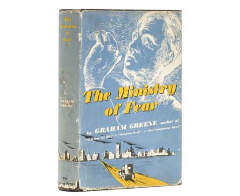 Greene (Graham) The Ministry of Fear, first American edition, original cloth, dust-jacket, spine slightly dulled, spine ends 