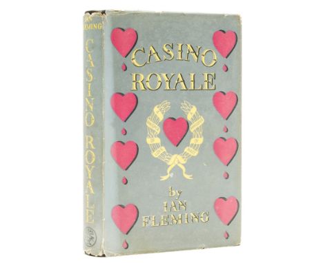 Fleming (Ian) Casino Royale, first edition, spotting to edges and endpapers, original boards, faint mottling to upper cover, 