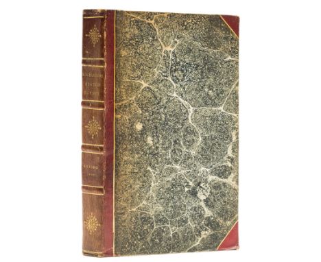 Bible, Latin.- Testamenti Veteris Biblia Sacra..., 6 parts in 1 vol., titles with woodcut printer's device, woodcut head-piec