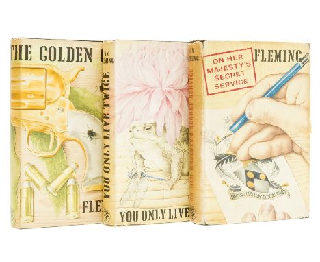 Fleming (Ian) On Her Majesty's Secret Service, jacket spine browned, spine ends and corners chipped with a few tape repairs t