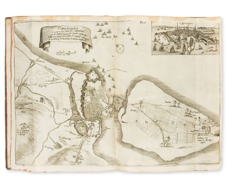 Denmark.- M[anley] (Sir R[oger]) The History of the Late Warres in Denmark, first edition, folding engraved map and 3 folding