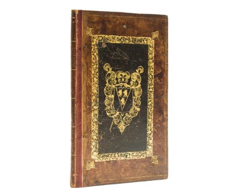 Settle binding.- Settle (Elkanah) Eusebia Triumphans. The Hanover Succession to the Imperial Crown of England, an heroick poe