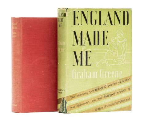 Greene (Graham) England Made Me, first edition, original cloth, light fading to spine, faint ring-mark to upper cover, but a 