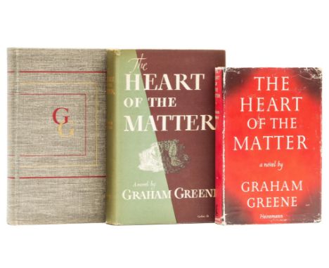 Greene (Graham) The Heart of the Matter, first edition, light browning to spine, original cloth spine ends and corners a litt