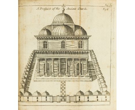 Byzantine architecture.- Wheler (Sir George) An account of the churches, or places of assembly, of the primitive Christians; 