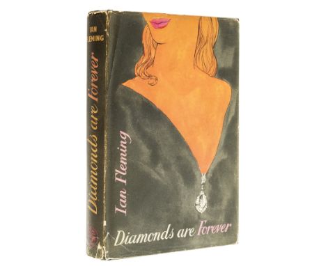 Fleming (Ian) Diamonds are Forever, first edition, very occasional light marking, original boards with diamond motif, spine e