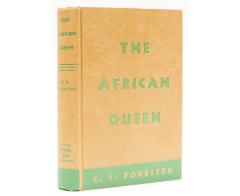 Forester (C.S.) The African Queen, first American edition, original patterned cloth, slight bumping to spine extremities, dus