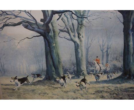 Donald Grant (1930-2001) "Woodlands Scene" Signed Print, signed in pencil