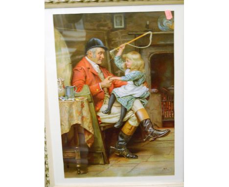 Pears print dated 1892 entitled Pluck, and three others (4)