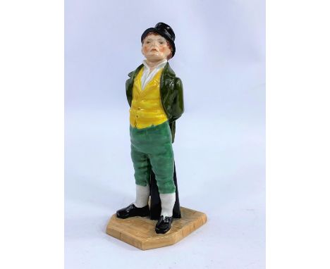 A Royal Worcester ceramic figure: Paddy, modelled by James Hadley, No 835, height 17 cm In good condition with no obvious dam