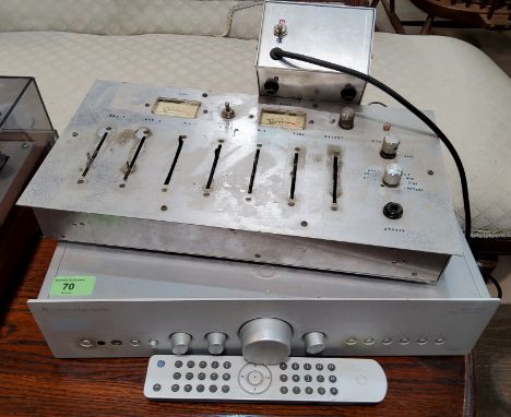 A Cambridge audio azure 540A and two other items a mixing deck another item. 