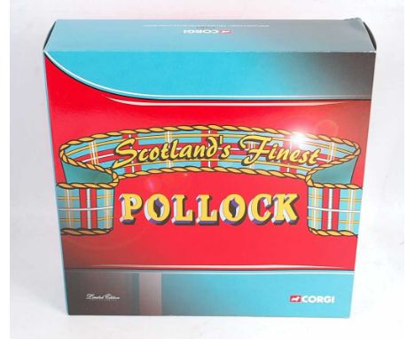 A Corgi Toys No. CC99130 Scotland's Finest Pollock road transport gift set, limited edition example, with certificate, in the