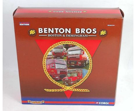 A Corgi 1/50 scale Hauliers of Renown model No. CC99173 Bentos Brothers of Boston and Immingham, boxed limited edition gift s