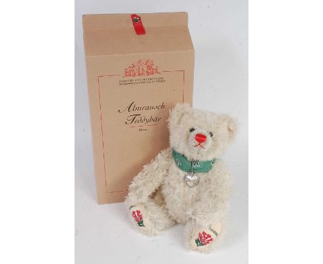 A Steiff Almrausch teddy bear, limited edition release, numbered 1340/2000 released for Germany, Austria &amp; Switzerland, w