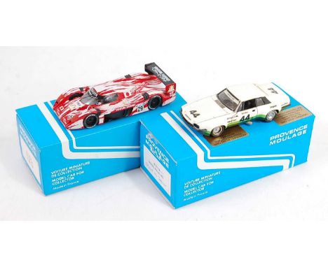 A Provence Moulage Group 44 1/43 scale racing car group to include a Provence Moulage K1372 Le Mans 1998 Toyota GT1 together 